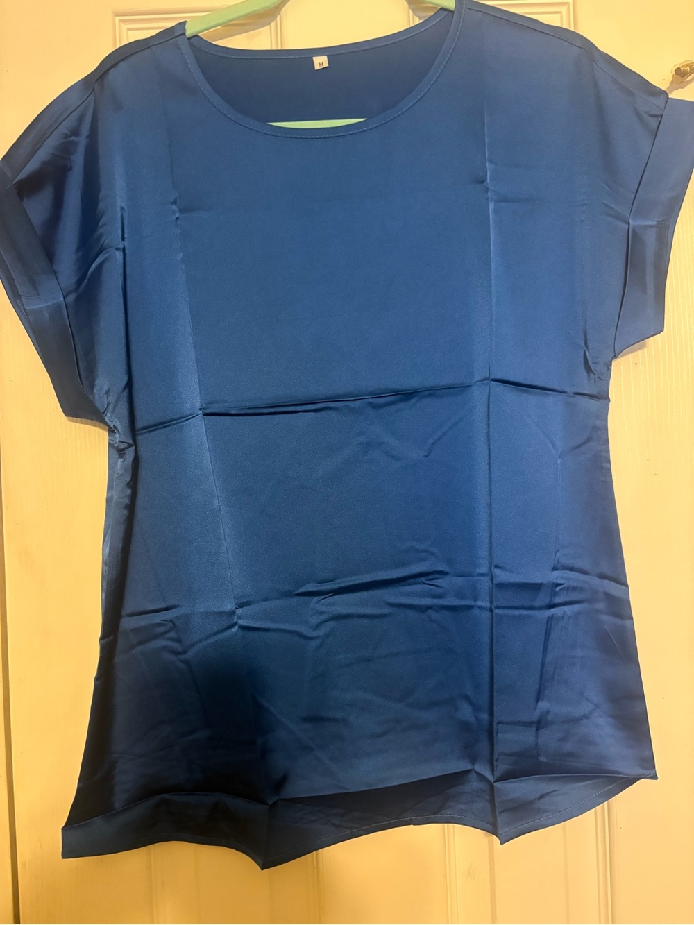 Classic Women's Crew Neck Top in Royal Blue